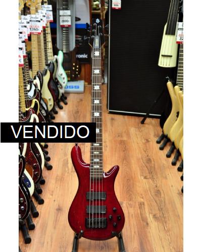 Spector Euro Rebop 5DLXFM Black Cherry
